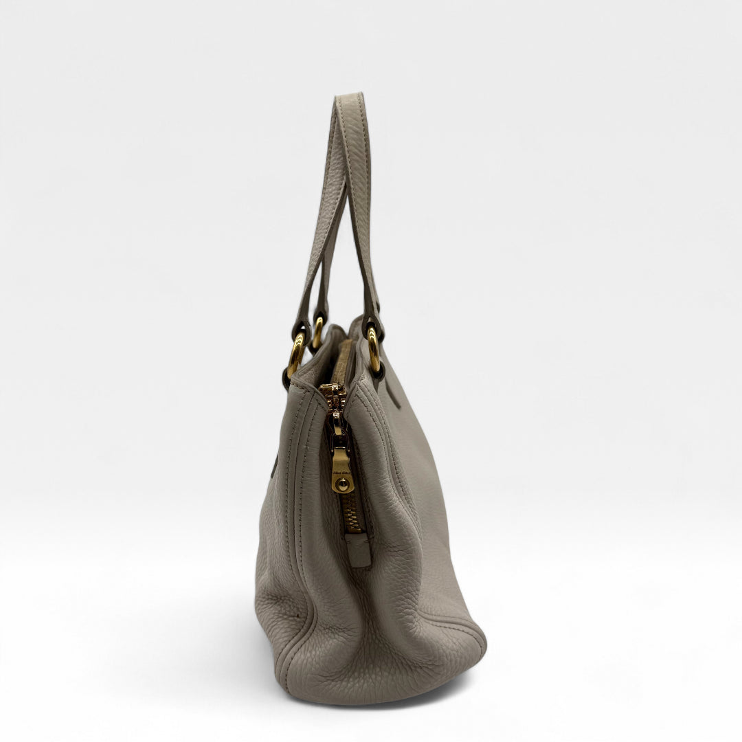 Handbag Vitello Caribou