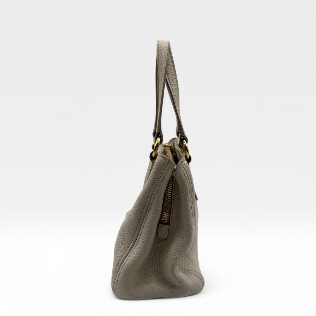 Handbag Vitello Caribou