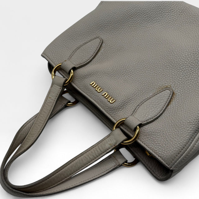 Handbag Vitello Caribou