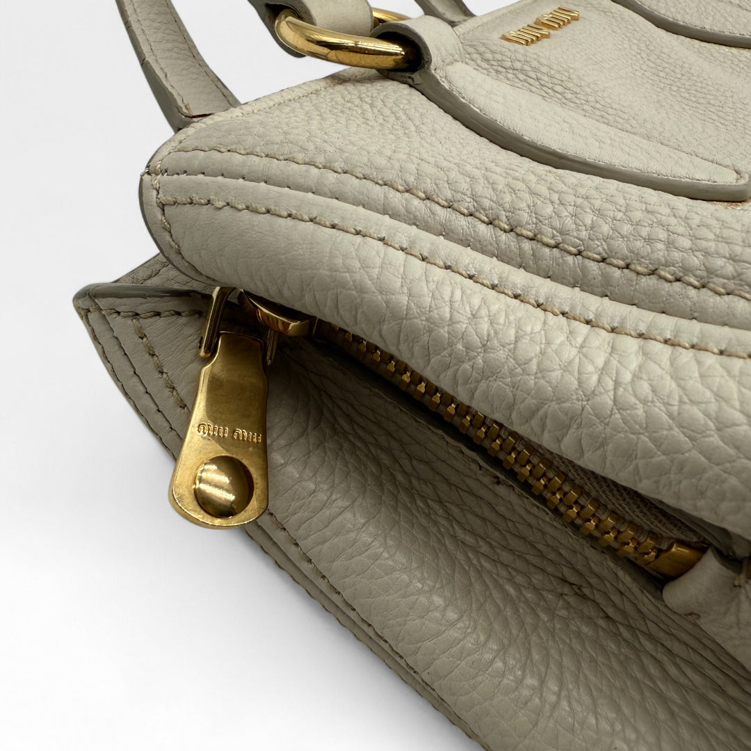 Handbag Vitello Caribou