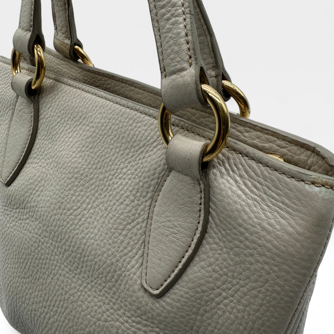 Handbag Vitello Caribou