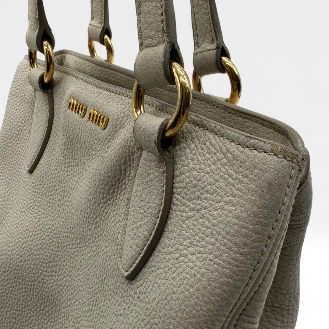 Handbag Vitello Caribou