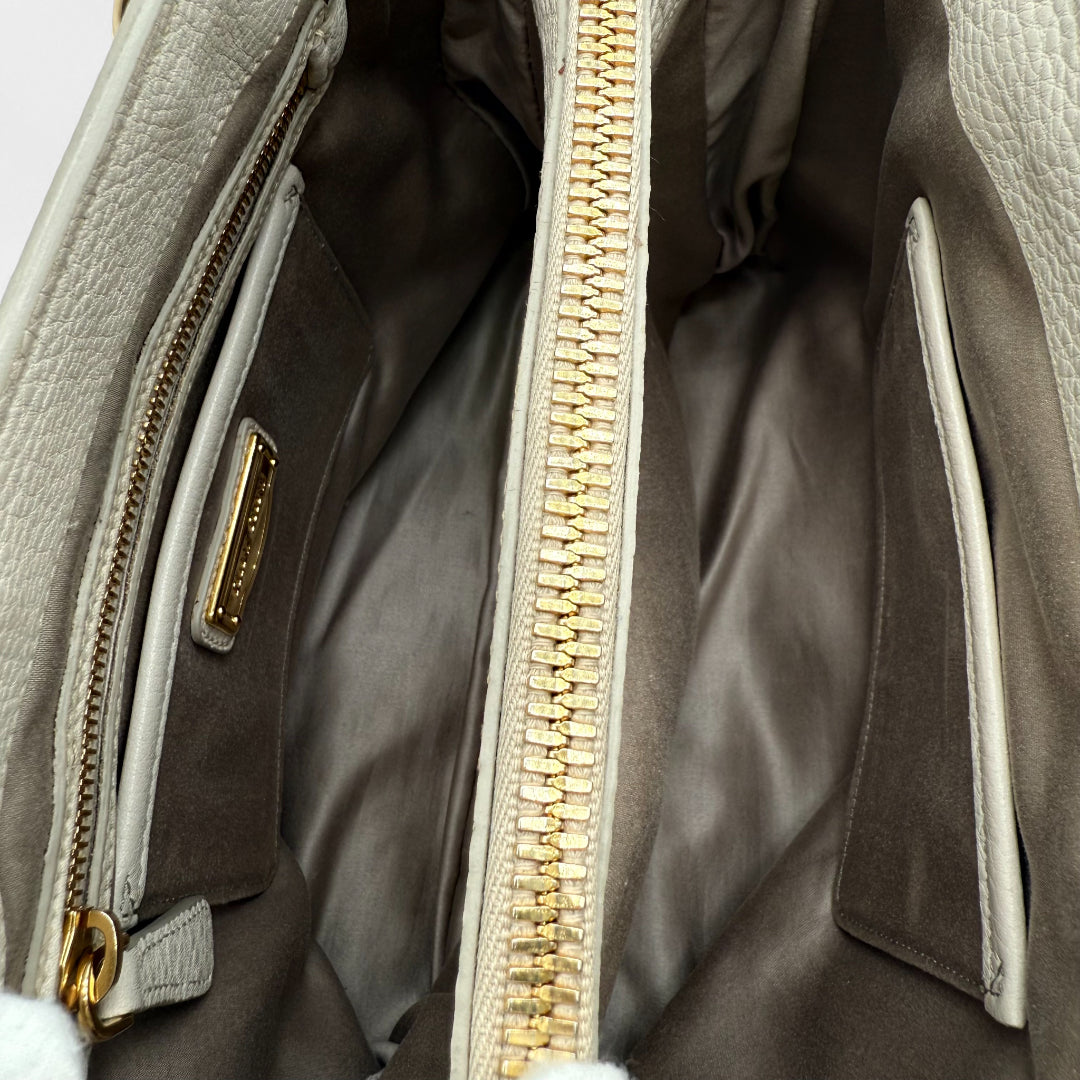 Handbag Vitello Caribou