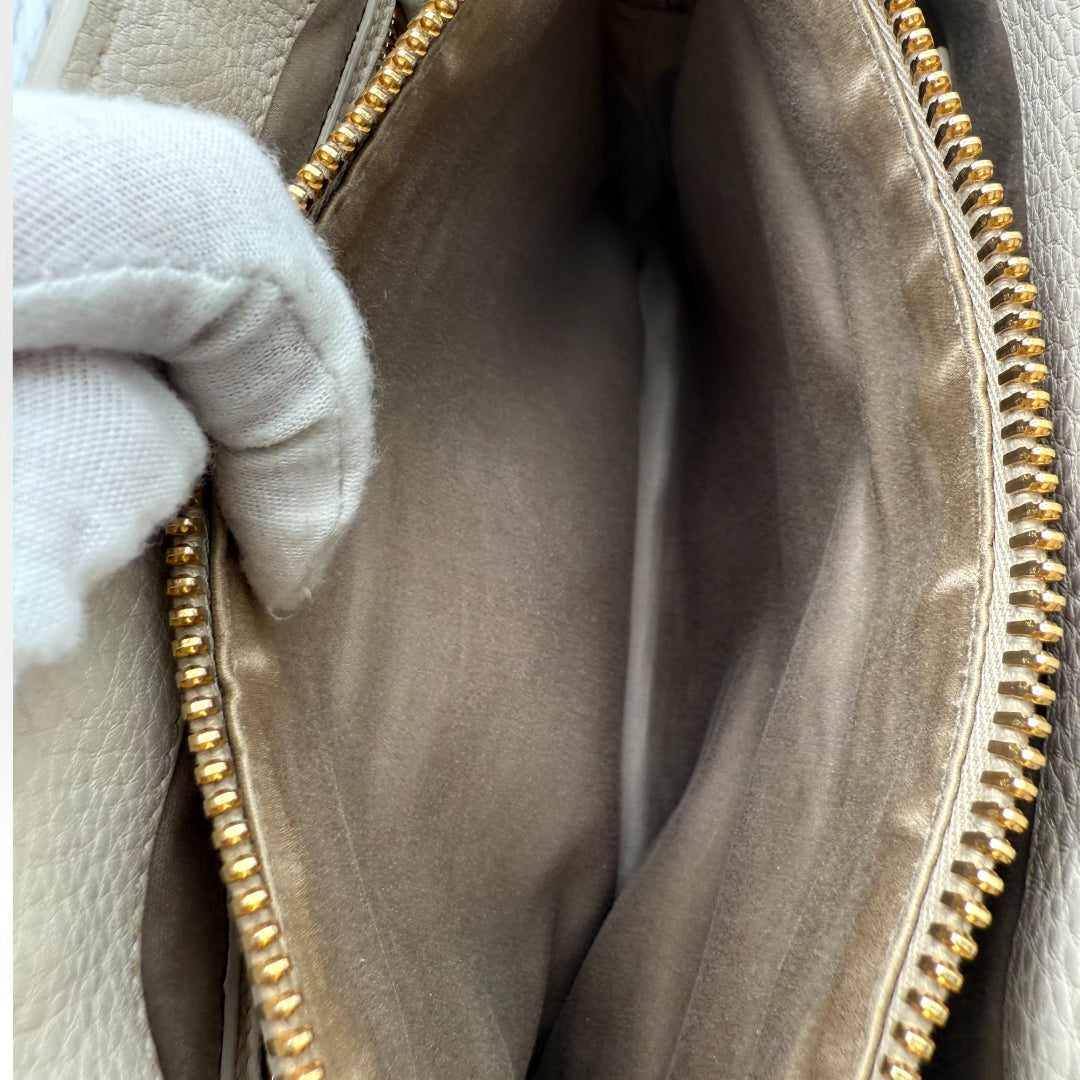 Handbag Vitello Caribou