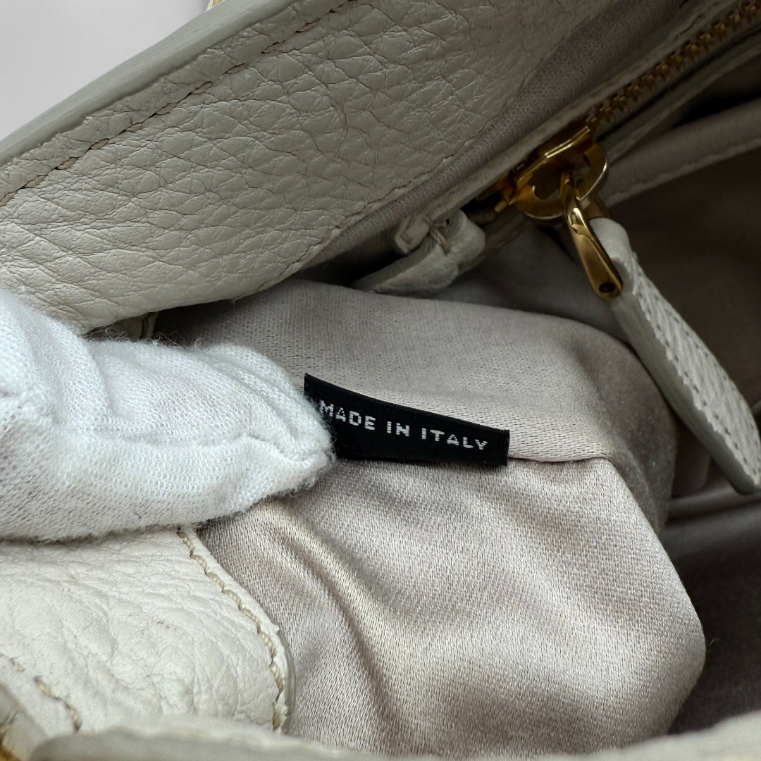 Handbag Vitello Caribou