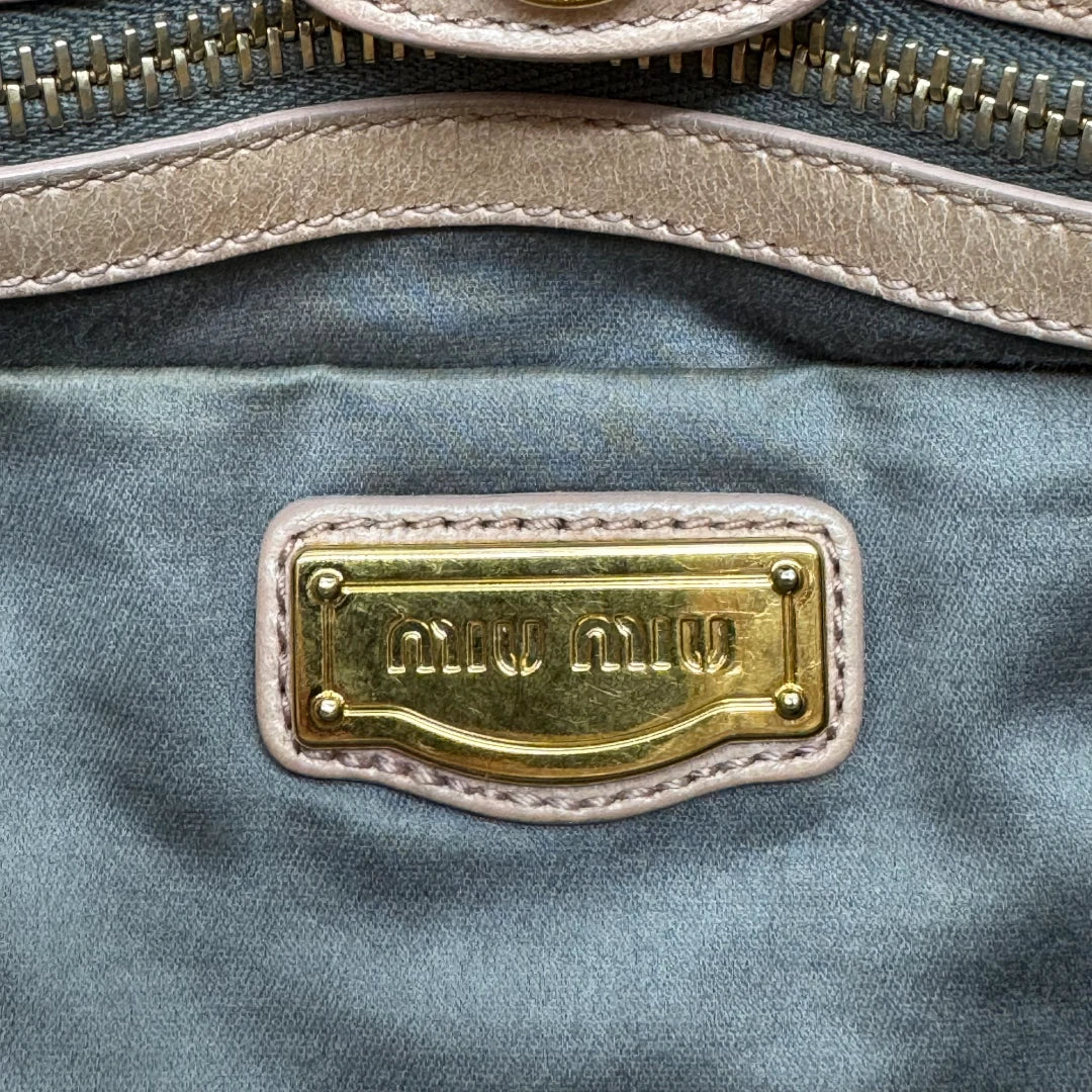 Miu Miu Handtasche Vitello Lux