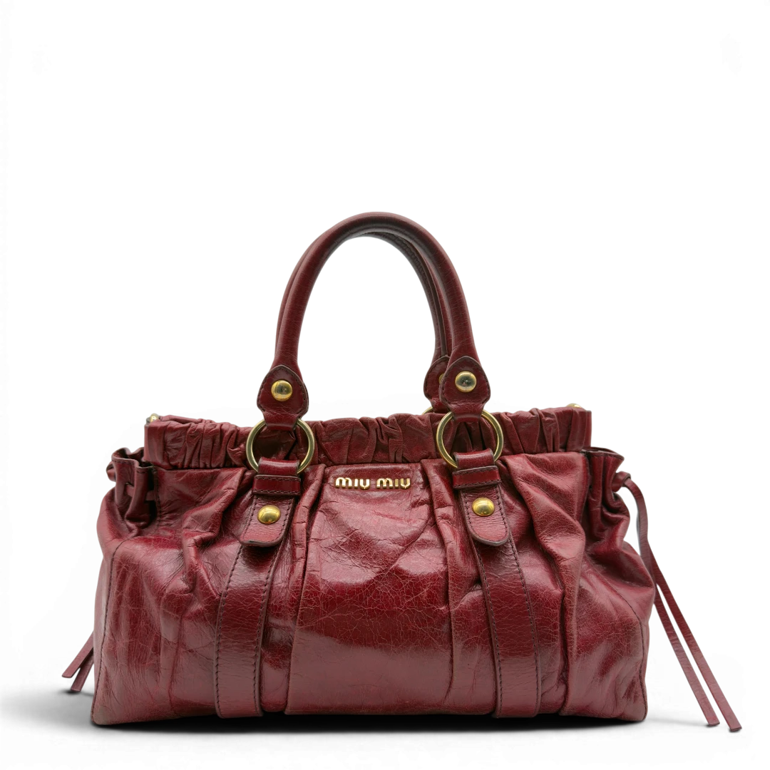 Miu Miu Handtasche Vitello Lux