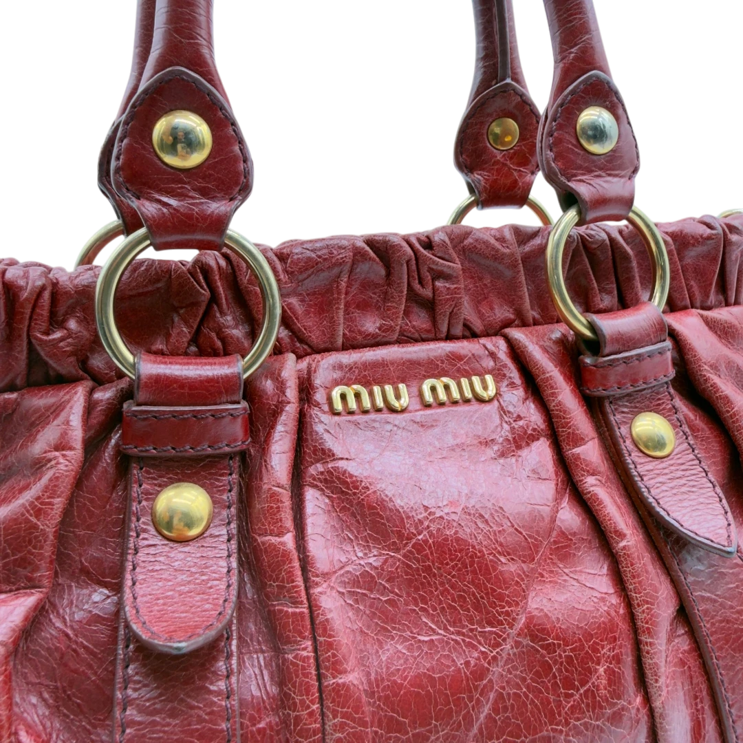 Miu Miu Handtasche Vitello Lux