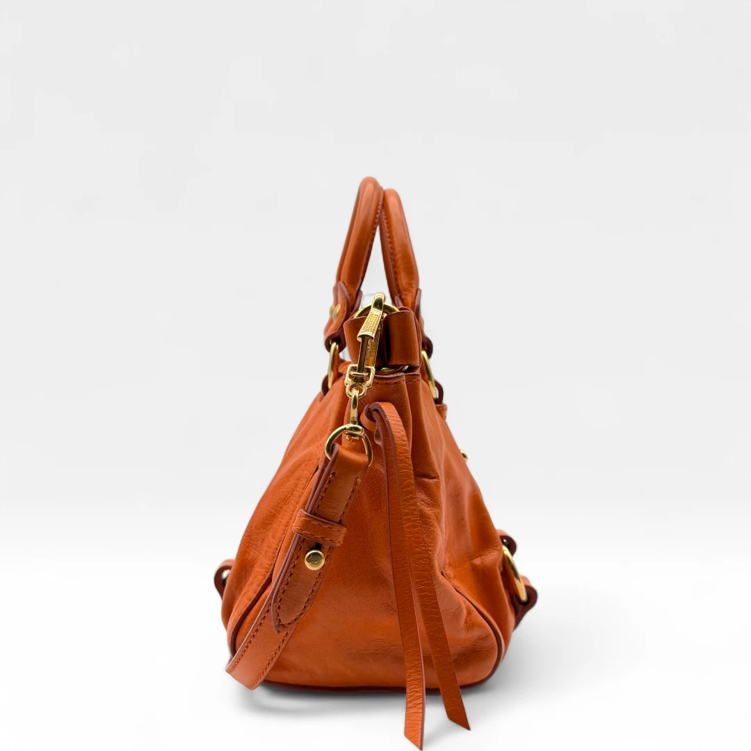 Handtasche Vitello Lux klein