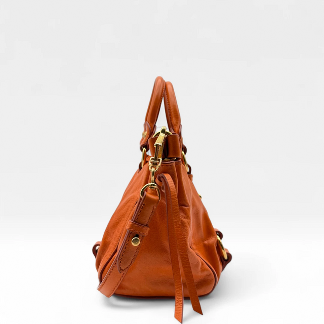 Handtasche Vitello Lux klein