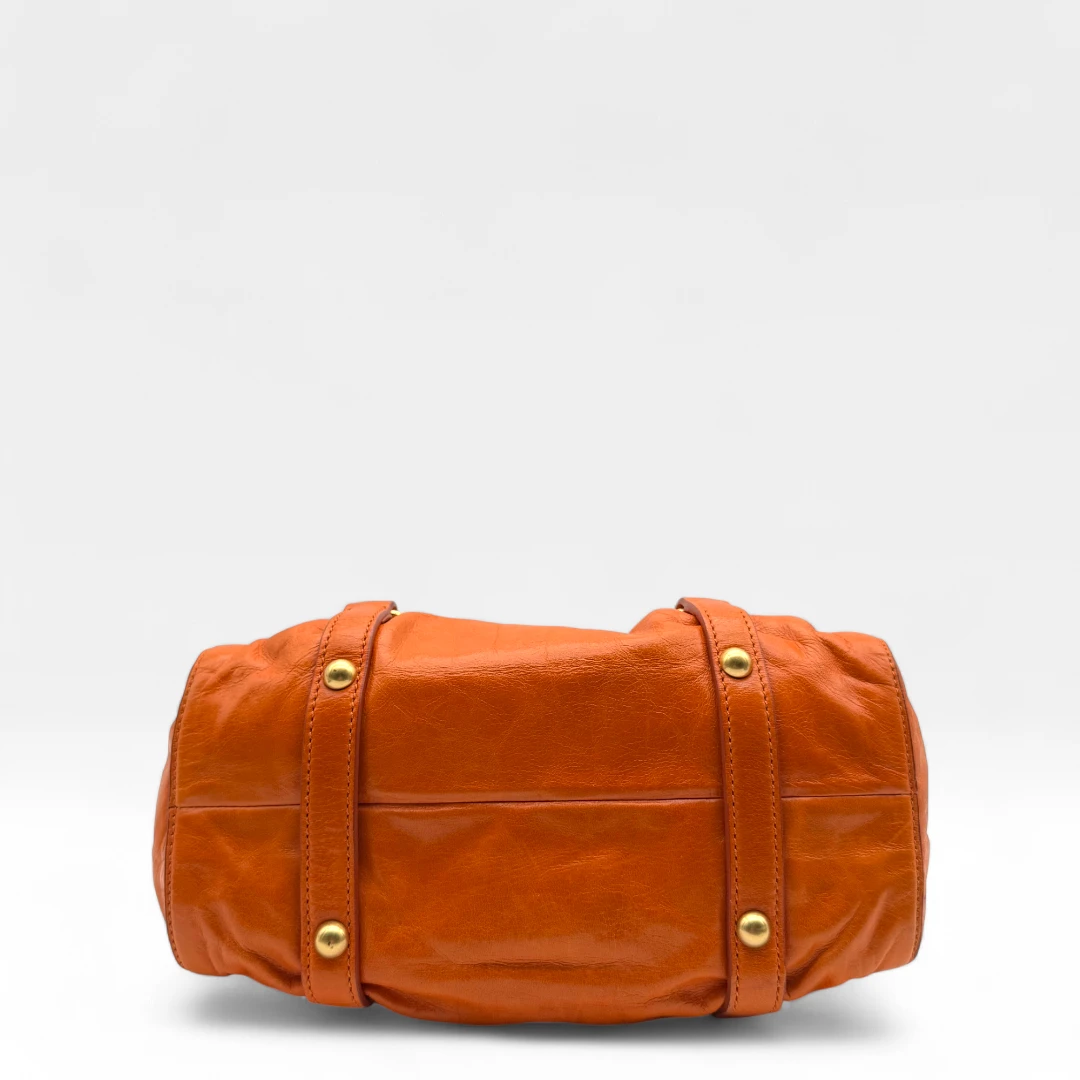 Handtasche Vitello Lux klein