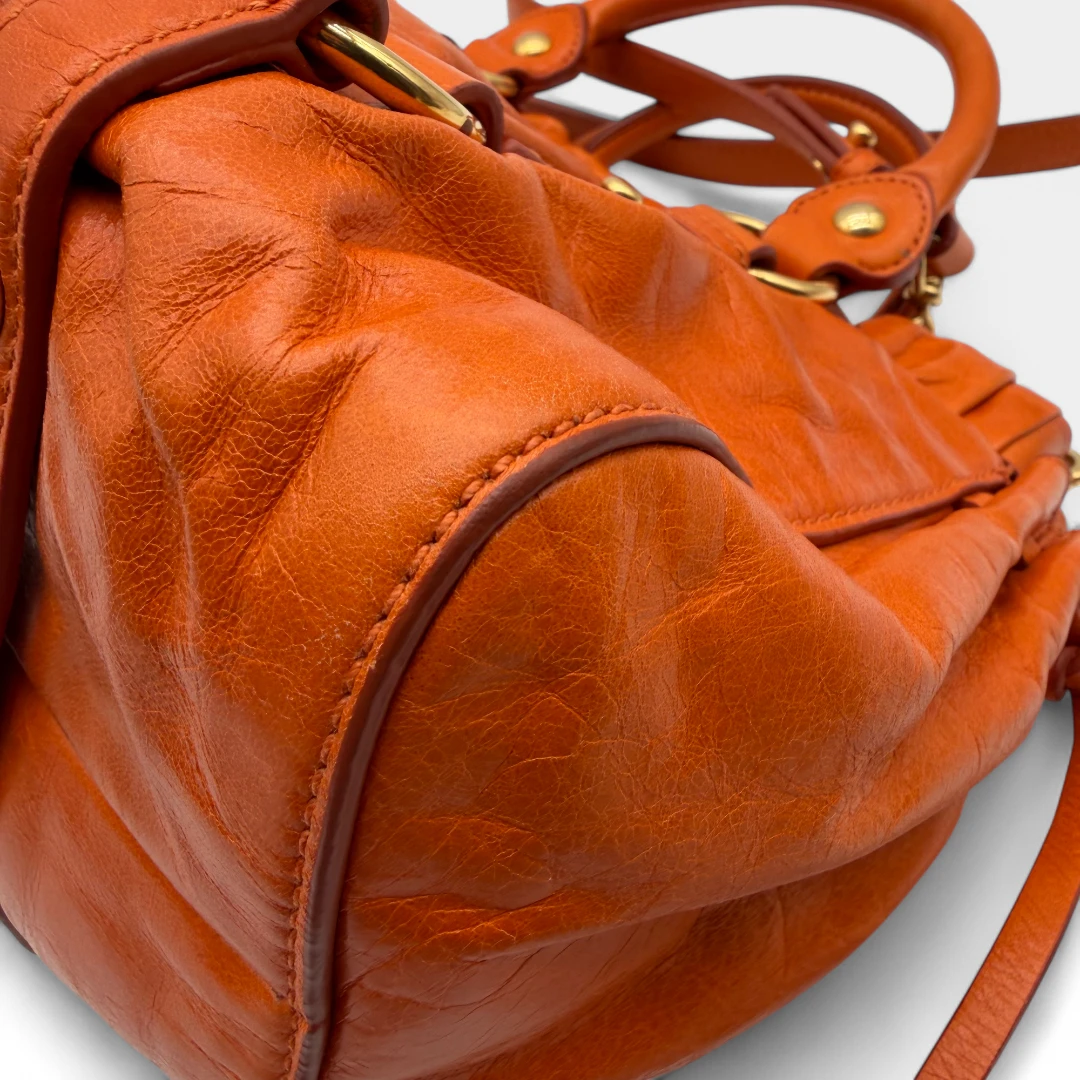 Handtasche Vitello Lux klein