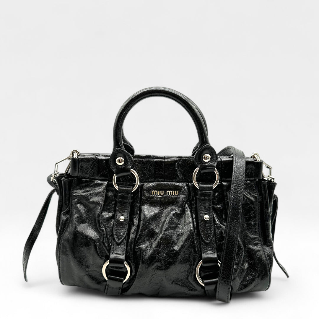 Handtasche Vitello Lux klein