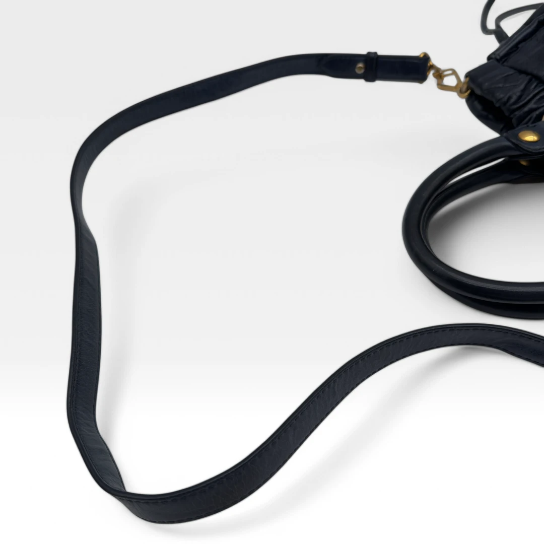 Miu Miu handbag Vitello Lux dark blue
