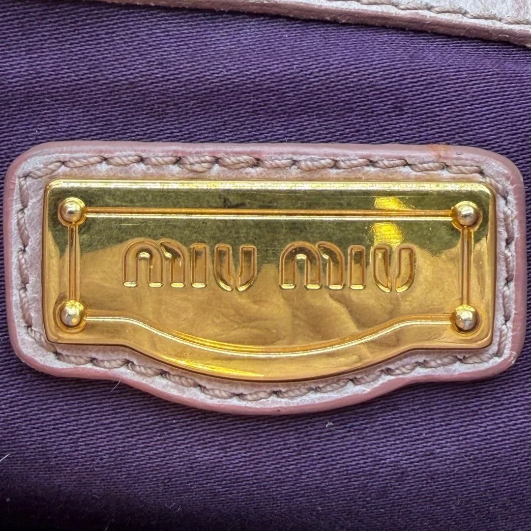 Miu Miu Handtasche Vitello Lux