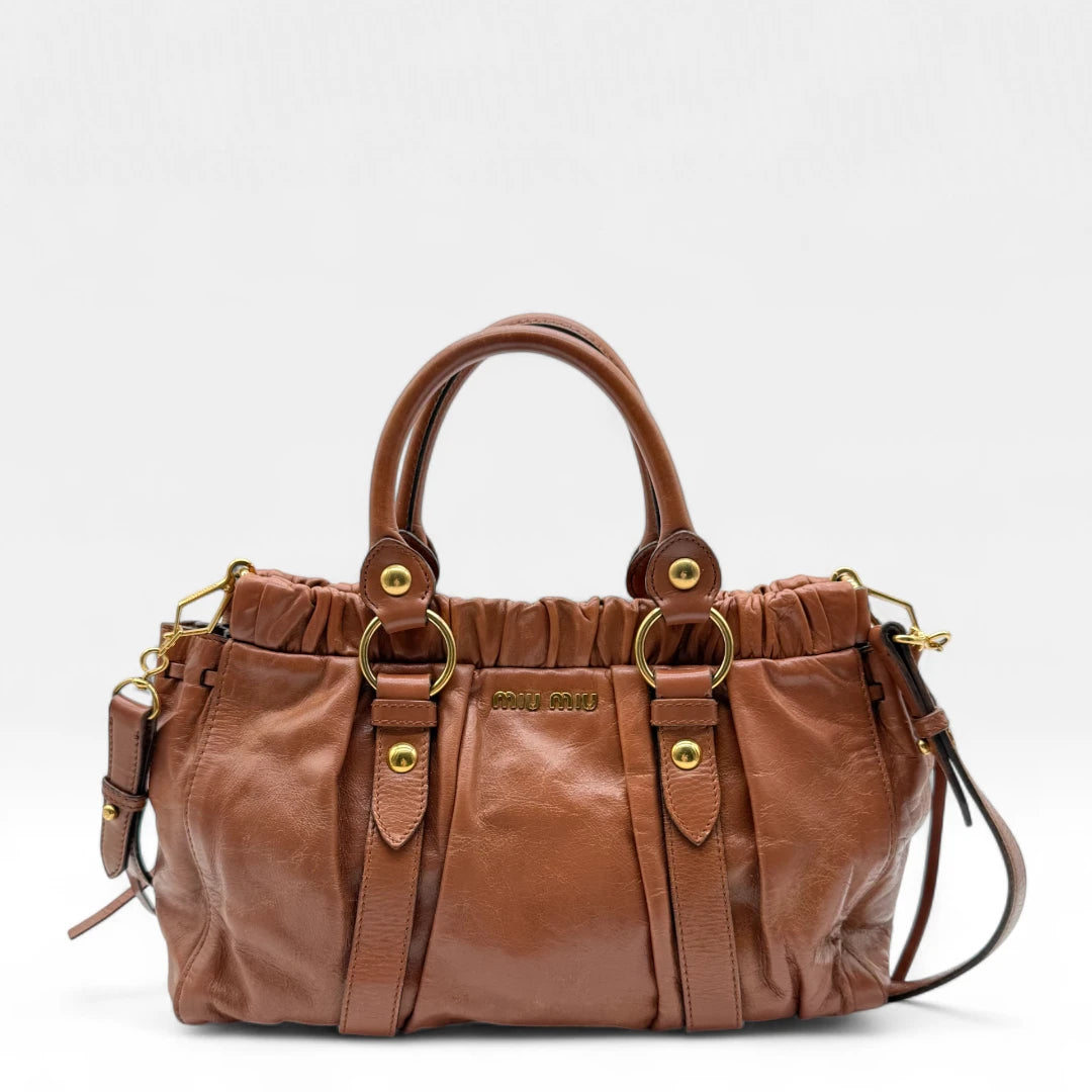 Miu Miu Handtasche Vitello Lux