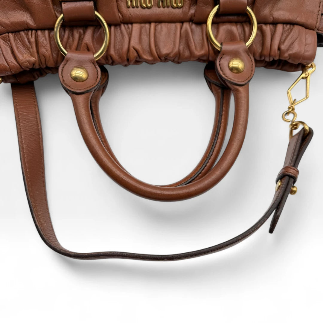 Miu Miu Handtasche Vitello Lux