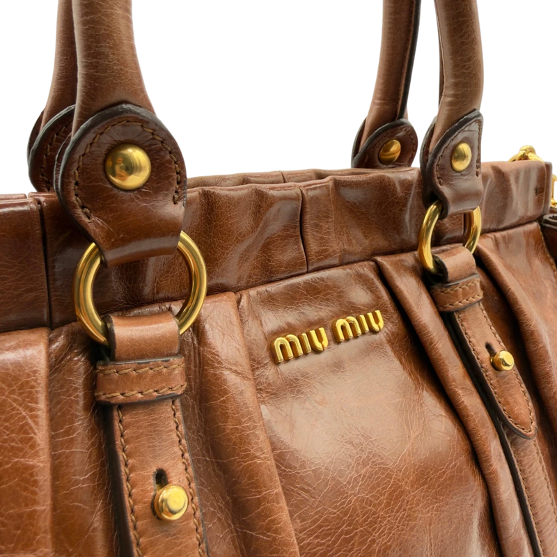 Miu Miu handbag Vitello Lux