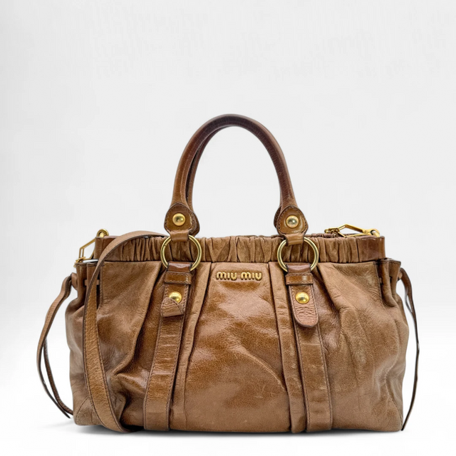 Miu Miu Handtasche Vitello Lux