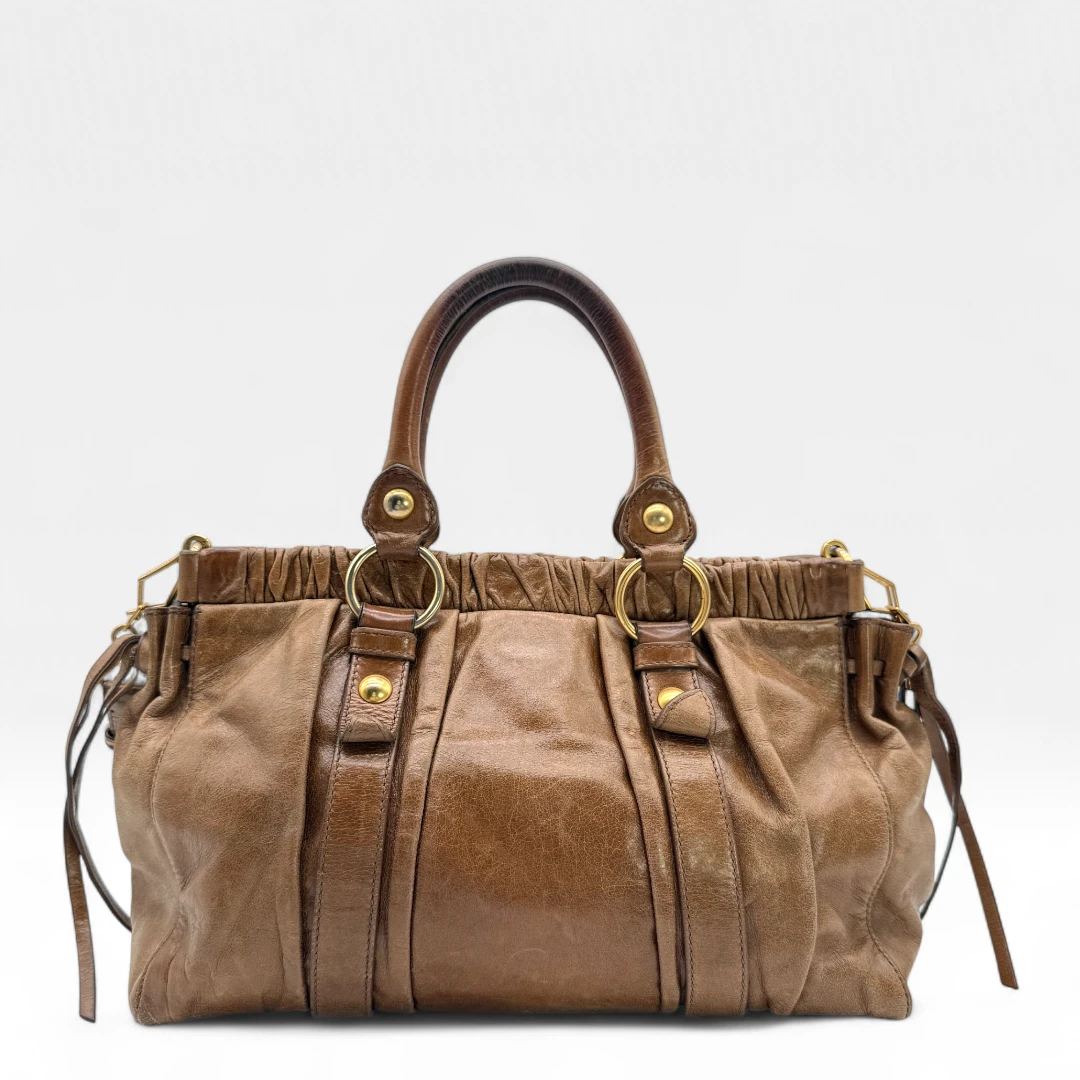 Miu Miu Handtasche Vitello Lux