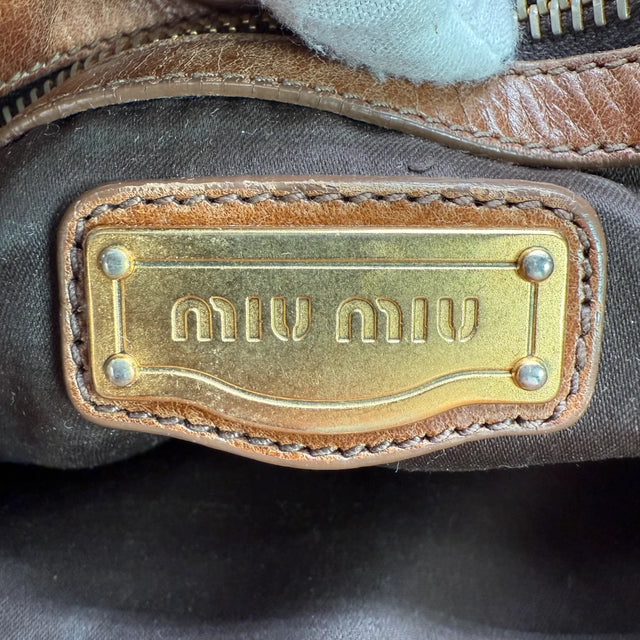Miu Miu Handtasche Vitello Lux