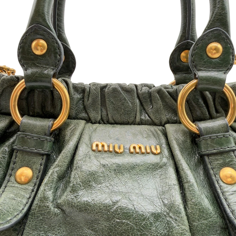 Miu Miu Handtasche Vitello Lux