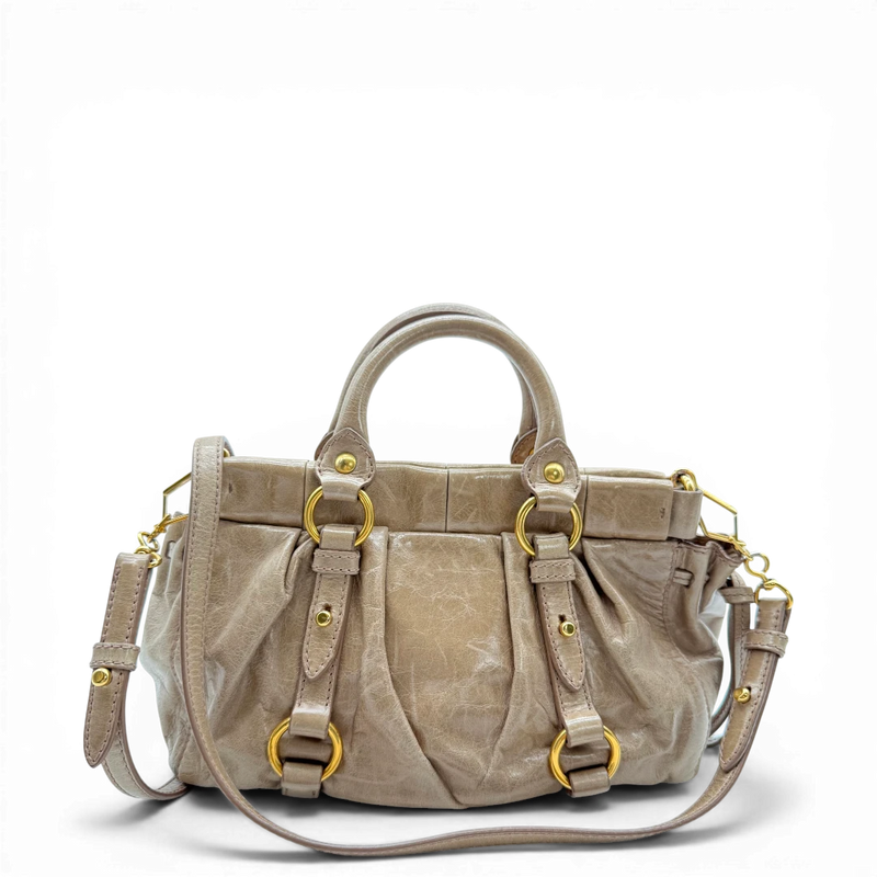 Vitello Lux handbag, small