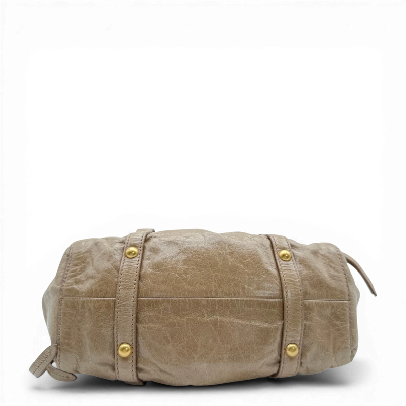 Vitello Lux handbag, small