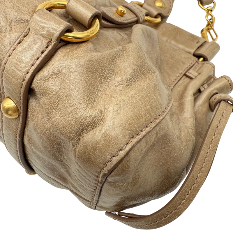 Vitello Lux handbag, small