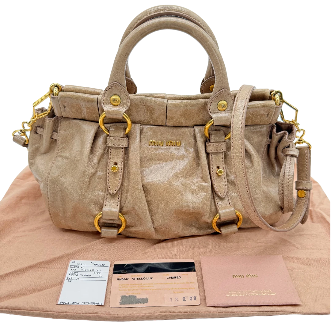 Miu Miu Handtasche Vitello Lux small