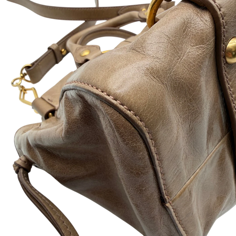 Vitello Lux handbag, small