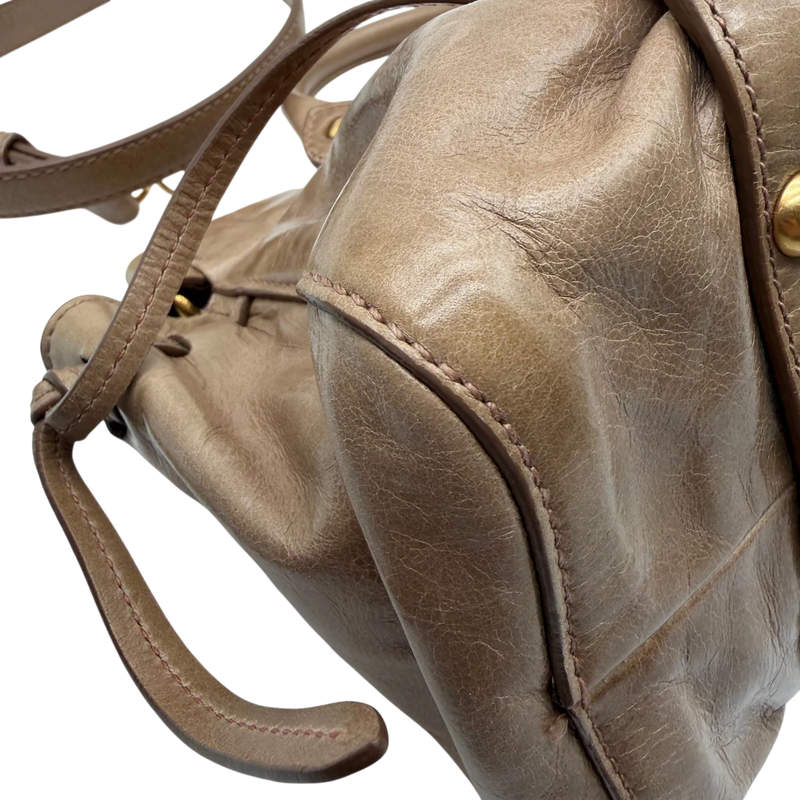 Vitello Lux handbag, small