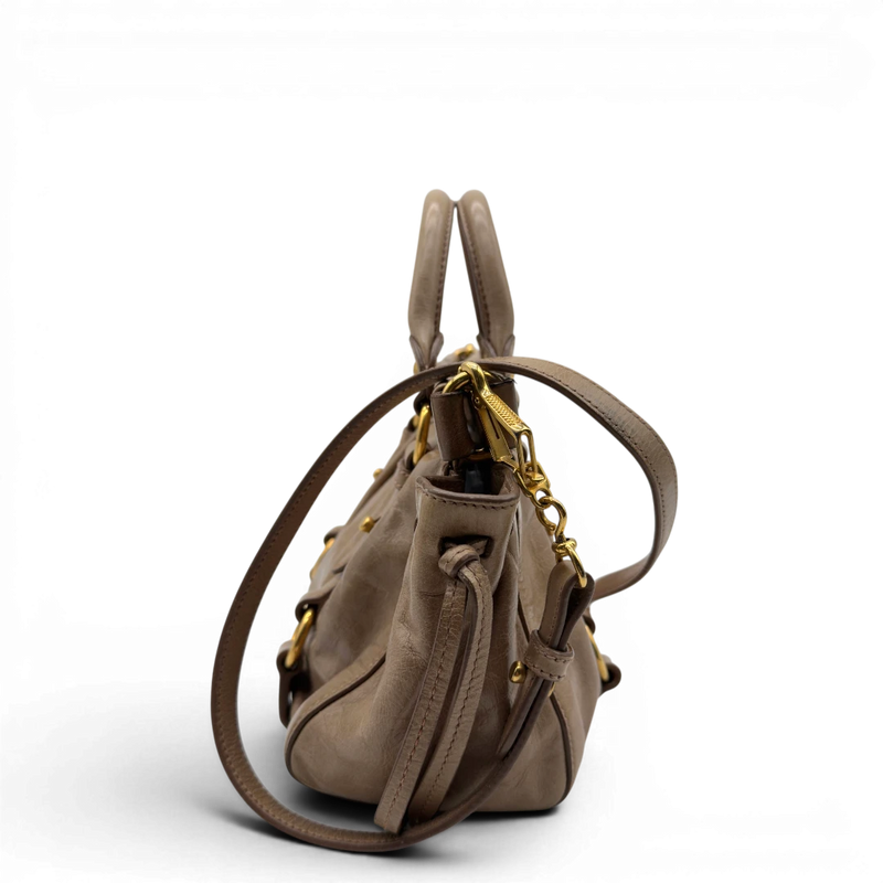 Vitello Lux handbag, small