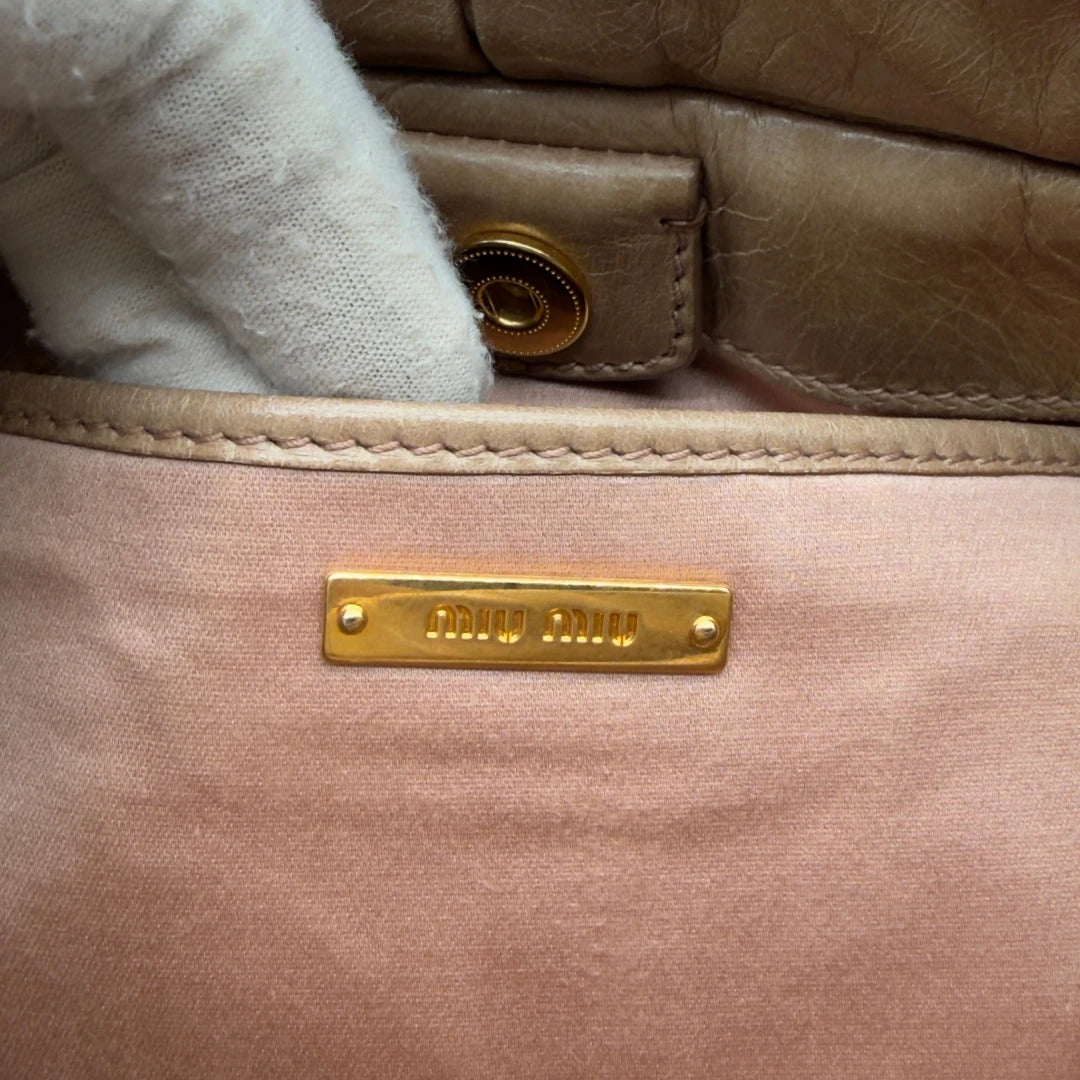 Miu Miu Handtasche Vitello Lux small