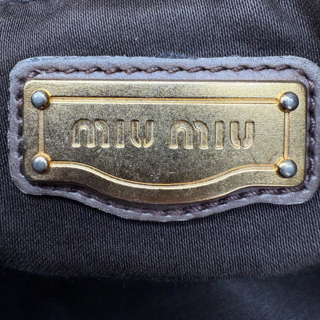 Miu Miu Handtasche Vitello Satchel