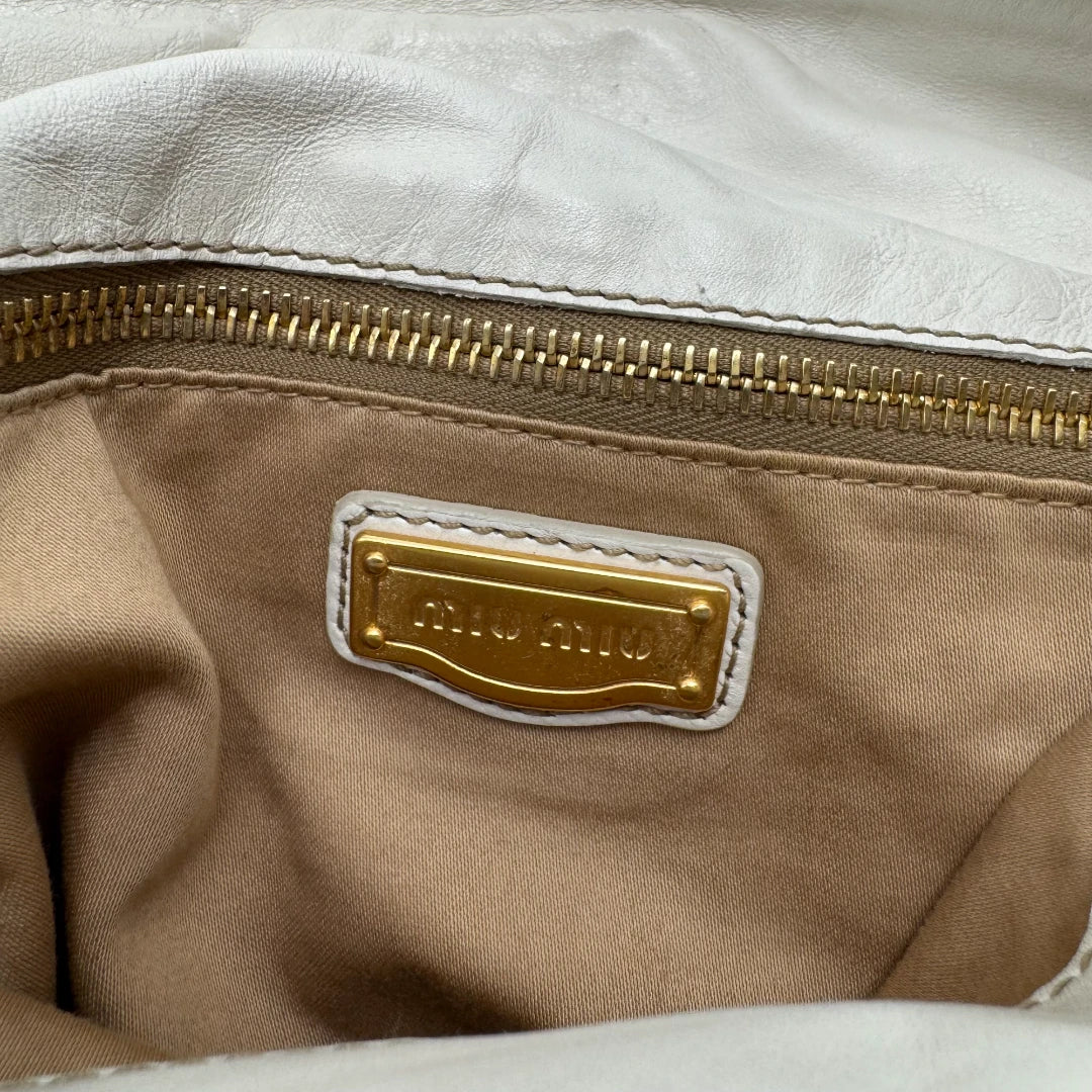 Miu Miu Handtasche Vitello Satchel