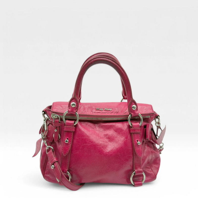 Sac à main Vitello Satchel, petit