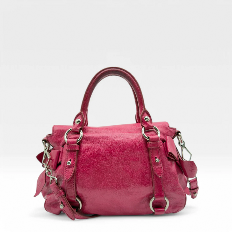 Sac à main Vitello Satchel, petit