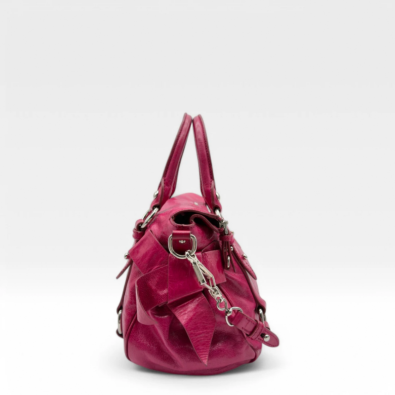 Sac à main Vitello Satchel, petit