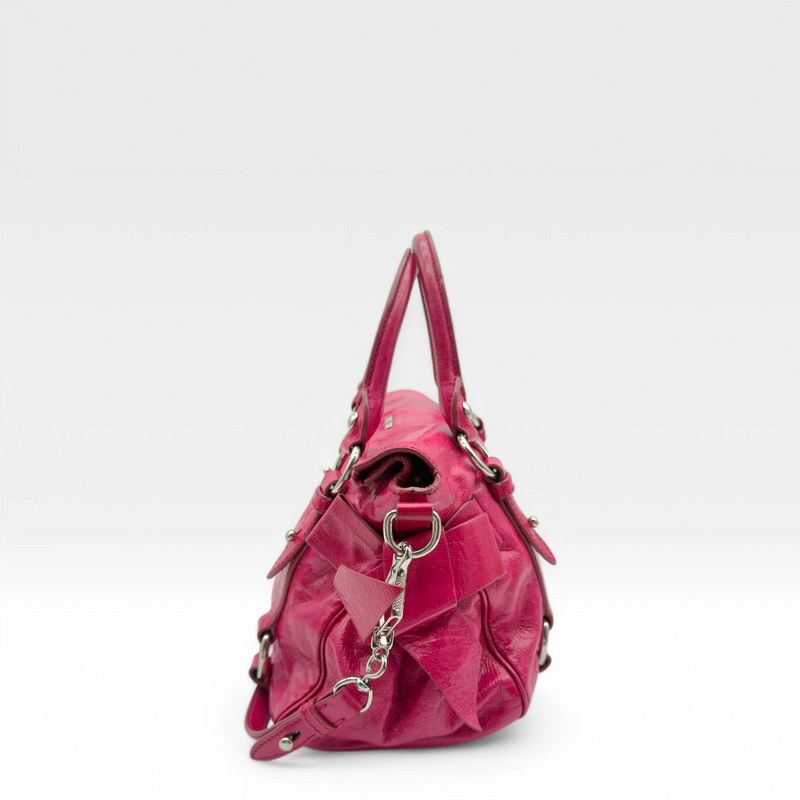 Sac à main Vitello Satchel, petit