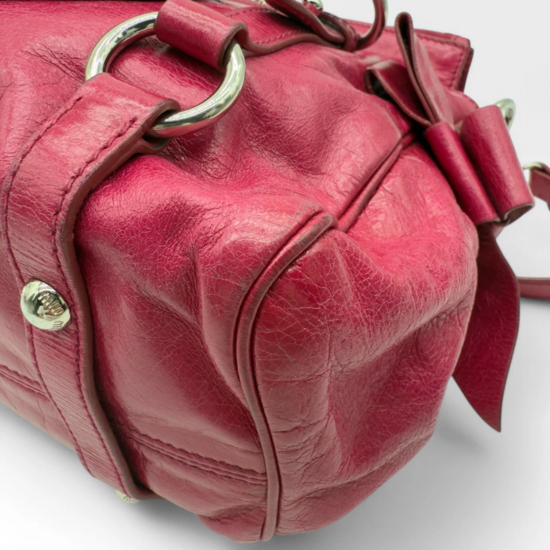 Sac à main Vitello Satchel, petit