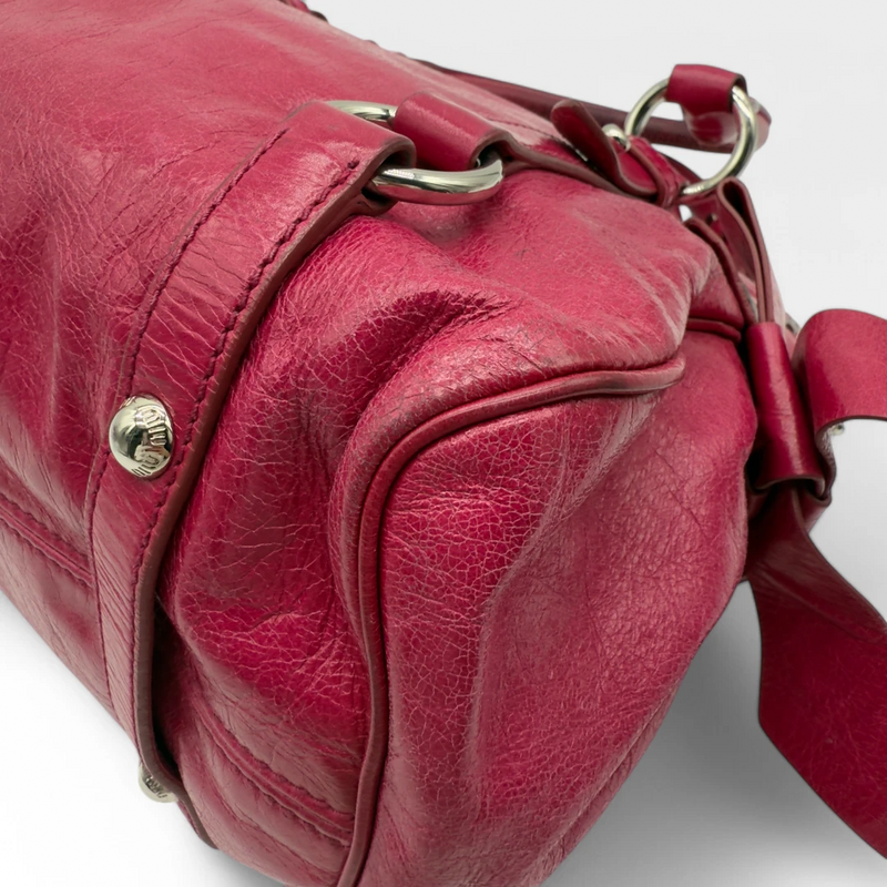 Sac à main Vitello Satchel, petit
