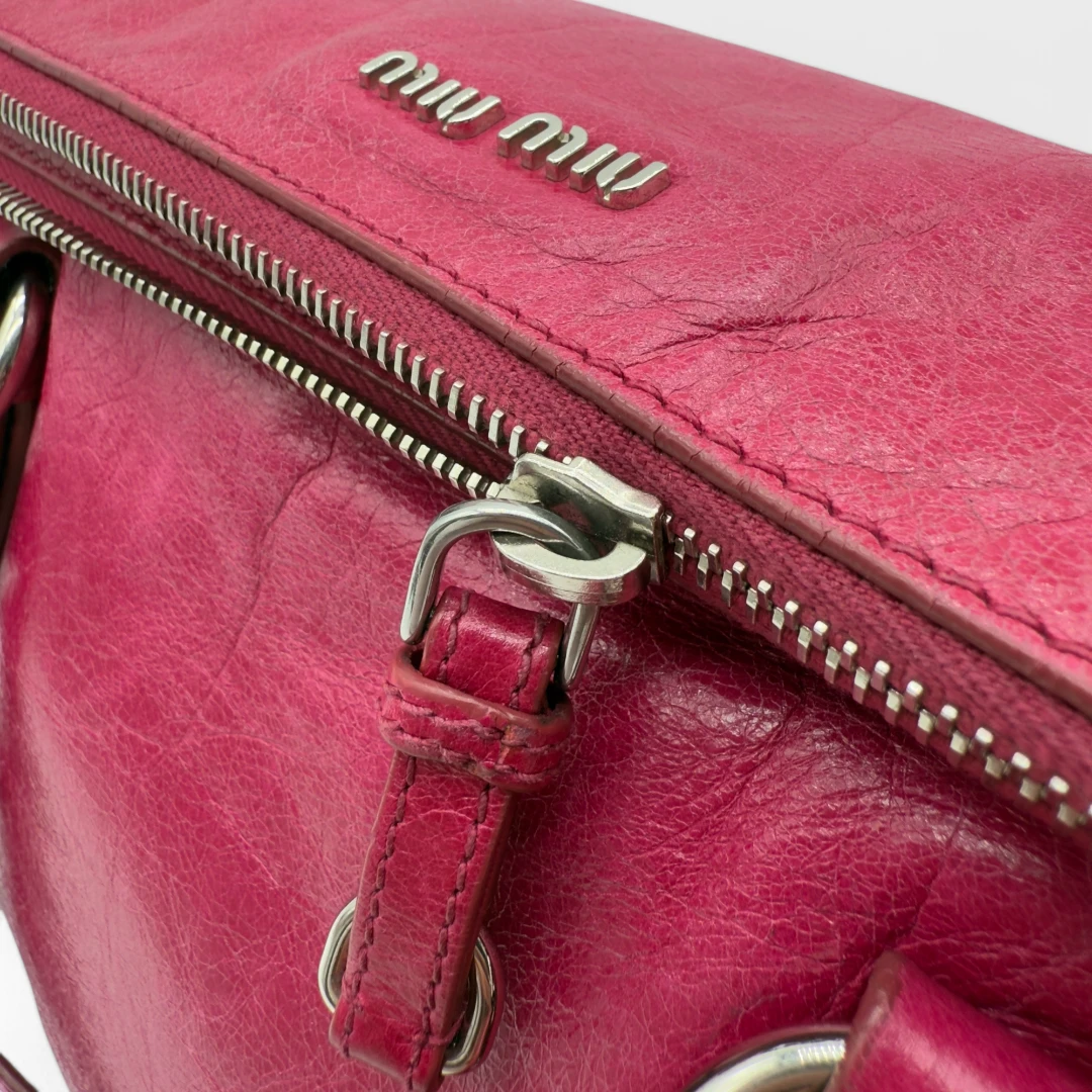Miu Miu Handtasche Vitello Satchel klein