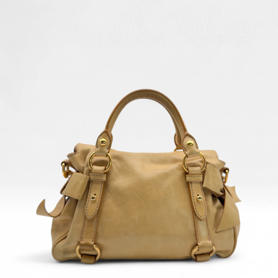 Miu Miu Handtasche Vitello Satchel klein