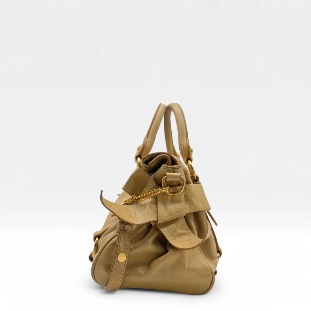 Miu Miu Handtasche Vitello Satchel klein