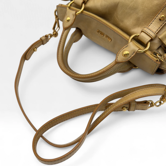 Miu Miu Handtasche Vitello Satchel klein