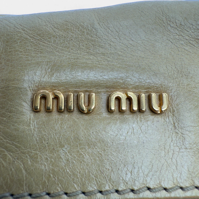 Miu Miu Handtasche Vitello Satchel klein