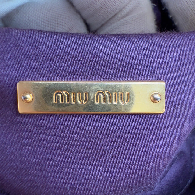 Miu Miu Handtasche Vitello Satchel klein