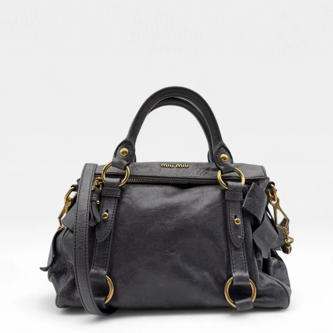 Miu Miu Handtasche Vitello Satchel klein