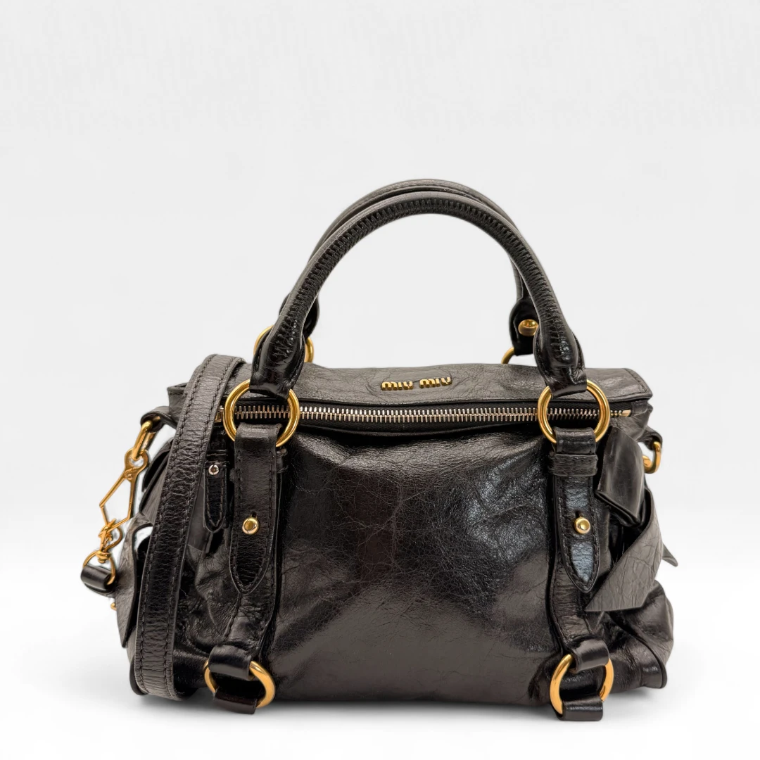 Miu Miu Handtasche Vitello Satchel klein